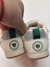 泰兰尼斯秋冬季新款学步鞋婴儿加绒防踢防滑新年面包鞋男女宝宝机能童鞋 白/绿 秋季超纤 22 鞋内长14.5cm适合脚长13.5 实拍图