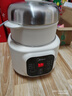 美的电炖锅电蒸锅煮锅 母婴蒸炖一体锅1.8L电炖盅煲汤炖汤0涂层不锈钢内胆 辅食煮粥隔水炖燕窝DZE1088 实拍图