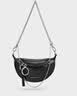 CHARLES&KEITH[折扣]多背法链条单肩斜挎包腰包生日礼物送女友CK2-00151593 Noir黑色 S 实拍图