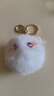 Murcia腮红猫猫球公仔可爱毛绒玩偶书包挂件钥匙扣女包包精致挂饰小公仔 实拍图