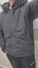 黑冰男士连帽棉服秋冬防风保暖轻量夹克Primaloft户外运动棉服 F8001 黑色 M 实拍图