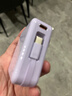 VENIDER【热销1000W+丨2025年新款小方块】充电宝国家3C安全认证可上飞机高铁小巧自带双线适用于苹果华为 柔光紫丨Mini自带双线10000mAh 10000毫安大容量丨最新国标3C认证丨 实拍图