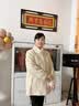 俞兆林（YUZHAOLIN）妈妈秋冬水貂绒外套2025新款中老年女高贵皮草大衣40岁50过年衣服 贡米 L 建议105-120斤 实拍图