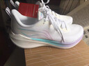 李宁吾跃丨减震跑步鞋男女鞋百搭透气舒适休闲中考体测跳绳运动鞋 【一体织透气】白(004款)-3 【吾跃女款】 38 实拍图
