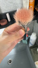 AOLANLA珠光蓝羊毛点彩腮红刷动物毛晕染修容刷187号多功能化妆刷单支装 实拍图