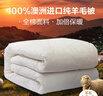 富安娜澳洲进口羊毛被100%纯羊毛被子纯棉冬季被芯双人约6.6斤203*229cm 实拍图