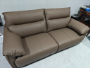 芝华仕（CHEERS）真皮艺沙发客厅2025新款小户型双人直排芝华士3095棕双 实拍图