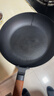 京东京造平底锅 钛铁锤纹煎锅无涂层抗粘煎蛋牛排电磁炉燃气灶通用  28cm 实拍图