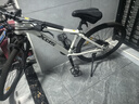 喜德盛（xds）山地自行车黑客350/旭日310 X6铝合金车架21速变速机械碟刹 旭日310象牙白15.5寸 实拍图