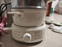九阳（Joyoung）电煮锅电热锅小电锅宿舍电炒锅学生寝室2.5L泡面电火锅多功能锅【蒸笼款】HG25-G211S 实拍图