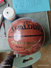 斯伯丁（SPALDING）篮球5号室内外耐磨兼用五号PU材质青少年儿童篮球77-476Y5 实拍图