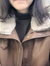 香影【咩咩绒】咖色pu皮衣短外套女2025冬季新款美式复古翻领夹克 咖色 M 160/84A/95-110斤 实拍图