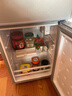 YZR小冰箱家用小型出租屋宿舍双门冷藏冷冻大容量1级节能省电冰箱 148银双门【自动除霜3天1度电】高90cm 实拍图