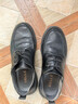百丽通勤商务皮鞋2025男牛皮褶皱增高休闲鞋A1373AM4 棕色2  42 实拍图