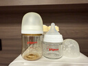贝亲（Pigeon）新生儿奶瓶套装 玻璃+ppsu 3瓶2奶嘴2配件 适用0-1岁半 实拍图