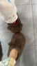 卡皮巴拉冬季儿童包跟棉鞋保暖居家毛毛EVA底防滑中小童宝宝棉拖 升级版环保材质深咖色 12 30/31鞋内长18.5适合脚长17.5 实拍图