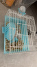 喜帅 单层仓鼠笼套装 仓鼠手提笼 小田园单层基础笼小型宠物外带笼子 实拍图
