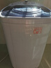 志高（CHIGO）脱水机甩干机小型迷你家用甩干桶出租房宿舍大容量单杠脱水桶烘干一体 12【加厚不锈钢内筒】质保3年 实拍图