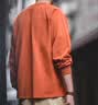 马登工装美式重磅长袖T恤男宽松纯棉磨毛打底衫春薄款男士卫衣 灰蓝色 【阿美咔叽穿搭/打底内搭男/上衣】 XL 实拍图