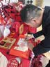 玺飞订婚桌面摆件装饰摆件糕点全套用品大全摆台订婚宴男方女方 次日达-订婚全套布置摆台10件套（含订婚书） 实拍图
