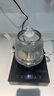 FUNORK全自动上水电热烧水壶玻璃烧水器茶台专用一体茶桌茶几保温泡茶具抽水电茶炉 1L 底部上水 - 黑色 实拍图