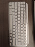 罗技（Logitech）大师系列 MX Keys Mini 简约无线蓝牙 高端办公键盘 智能键盘 背光时尚 超薄便携 浅灰色 实拍图