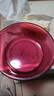 【京东物流】洗脸盆加大加厚家用大号洗菜盆洗衣盆内裤收纳盆子 紫红 小号23*9cm-加厚不怕摔【活动款】 实拍图