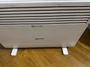 奥克斯（AUX）取暖器家用欧式快热炉电暖气取暖电暖炉暖风电暖器对流式烤火炉 IPX4级防水 NDL220-B37G 小米白 实拍图