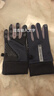 【京东物流】手套男士冬季加绒骑行电动车防滑触屏开车保暖手套女 【掌心防滑 可触屏】男士灰色 均码 1双 掌围女17-21男18-23cm 实拍图
