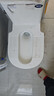 星雨洁 台式蹲便器 坐便器马桶改蹲坑免砌台安装陶瓷水箱一体防臭大便器 300坑距存水弯款带喷枪（自己安装） 实拍图