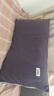 无印良品纯棉枕套A类100%新疆棉枕头套全棉枕巾枕芯套 48x74cm一对装  灰 实拍图