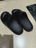 朴西香蕉船情侣凉拖鞋女浴室不易滑室内居家四季拖鞋男 黑色 42-43 实拍图