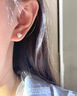 倾龄养耳洞如意结耳钉女简约小众气质高级耳骨钉睡觉免摘耳饰 实拍图