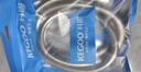 科固（KEGOO）花洒软管加密防爆双铜头4分淋浴喷头连接进水管不锈钢1.5米 K5076 实拍图
