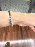 中国珠宝纯银祥云纹串珠手链男士轻奢高级感国潮手环串圣诞生日礼物送男友 晒单实拍图