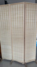 新中式竹编屏风入户门可移动折叠遮挡风水帘隔断墙客厅现代办公室 （加粗加厚 升级樟子松）送2种底座 1.7米高40厘米宽一扇(3扇起拍) 实拍图