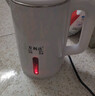 万利达烧水壶热水壶电热水壶不锈钢胆一体全自动恒温大容量家用快速壶开水壶双层防烫便携式电水壶 2L 亮白（加厚智能保温款） 实拍图