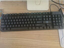 银雕(YINDIAO) K500键盘彩包升级版 机械手感 游戏背光电竞办公 USB外接键盘 全尺寸 黑色混光有线键盘 实拍图