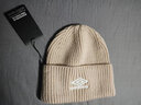 茵宝（Umbro）官方针织帽秋冬新款弹力简约百搭保暖毛线帽卷边帽子 橡果棕 实拍图