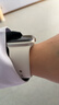 Apple/苹果 Watch SE 智能手表GPS款40毫米星光色铝金属表壳星光色运动型表带S/M MXF43CH/B 实拍图