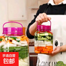 【京东快递】酿酒泡酒玻璃瓶杨梅酵素罐咸菜泡菜酒坛子密封罐子 【无龙头】15L-30斤 实拍图
