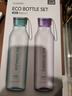 乐扣乐扣（LOCK&LOCK）ECO户外运动水杯户外便携塑料水壶男女杯子两件套（550ml*2）  实拍图