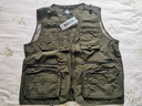 JEEP SPIRIT吉普工装马甲男士春夏季钓鱼背心机能多口袋外套男装 卡其 XL 实拍图