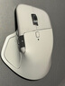 罗技（Logitech）大师系列 MX Master 4 高性能无线蓝牙鼠标  办公鼠标 静音鼠标  升级款 浅灰 带无线接收器 实拍图