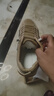 西域骆驼（VANCAMEL）男鞋秋冬2025新款透气防臭休闲鞋皮面板鞋男士阿甘跑步运动潮鞋子 卡其 42 实拍图
