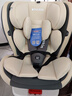 Heekin德国 儿童安全座椅汽车用0-4-12岁婴儿宝宝360度旋转ISOFIX硬接口 时尚灰(ISOFIX+360度旋转) 实拍图