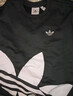 adidas经典时尚宽松抓绒圆领卫衣套头衫男女秋季阿迪达斯三叶草 黑色 XL 实拍图