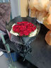艾斯维娜鲜花速递向日葵混搭花束生日礼物全国同城配送 33朵红玫瑰花束 实拍图