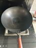 京严铁锅章丘炒锅正宗老式无涂层精铁不粘炒菜锅家用圆底煎锅燃气专用 【宗师级｜古法技艺】适合5-7人  直径 34cm 【三次开锅发货｜不粘不锈｜好养锅】 实拍图