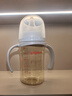 贝亲（Pigeon）PPSU宽口径双把手奶瓶240ml M号奶嘴 3个月+ AA270 实拍图